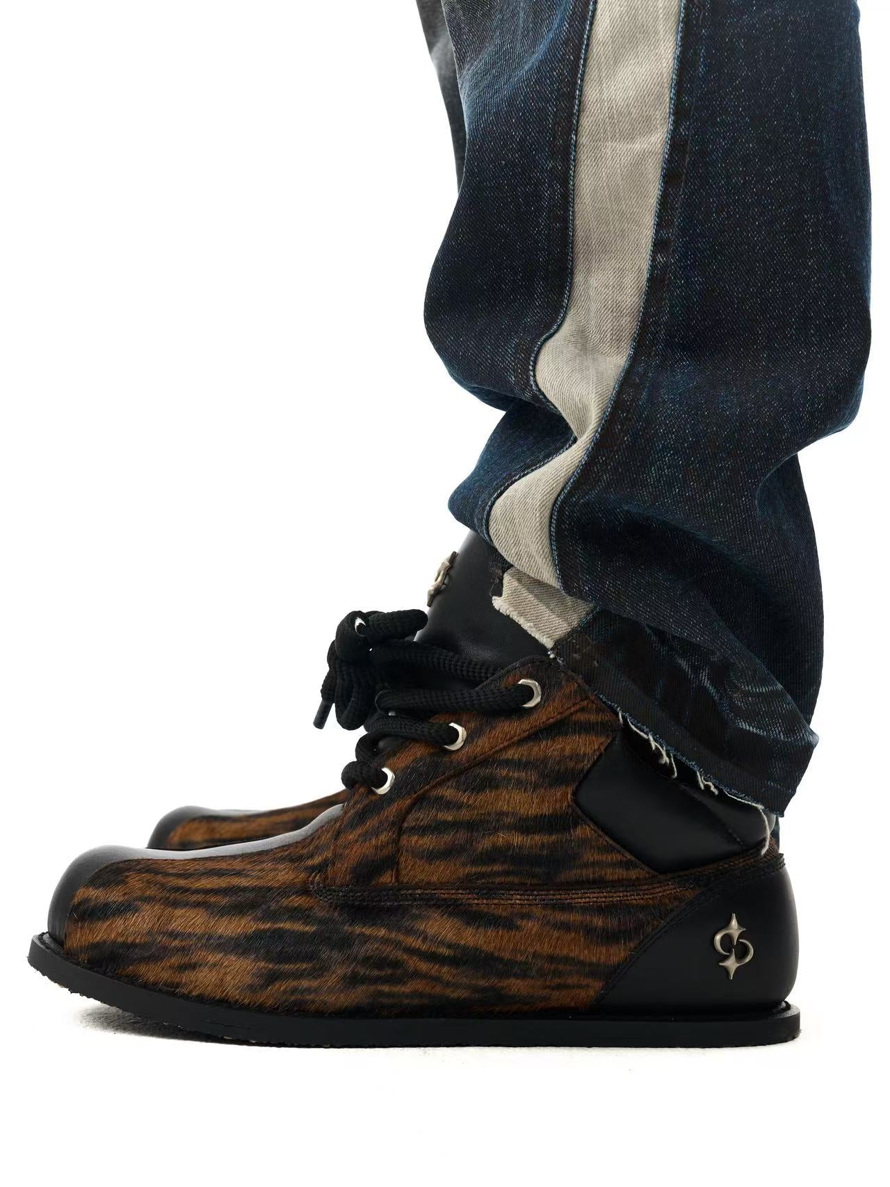 LE LOSANGE MOHAWK LOW-TOP SHOES