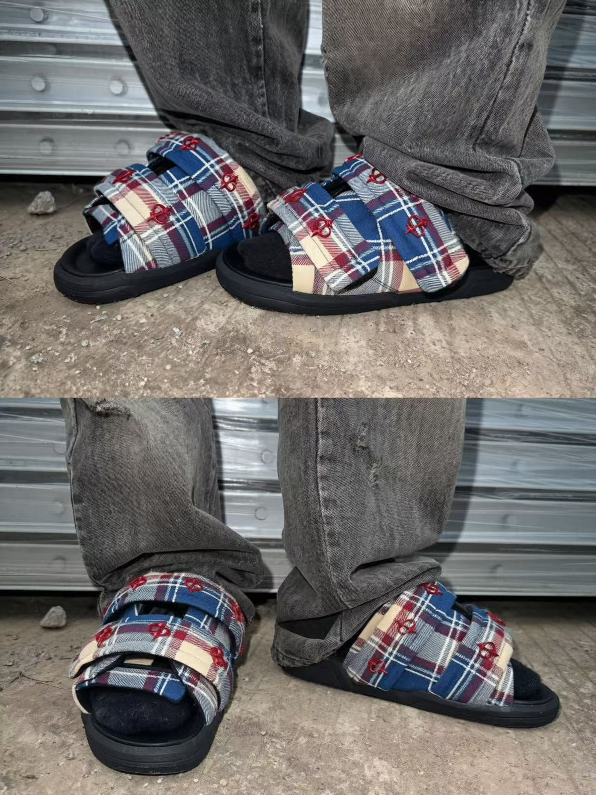 LE LOSANGE VUTURE SANDALS