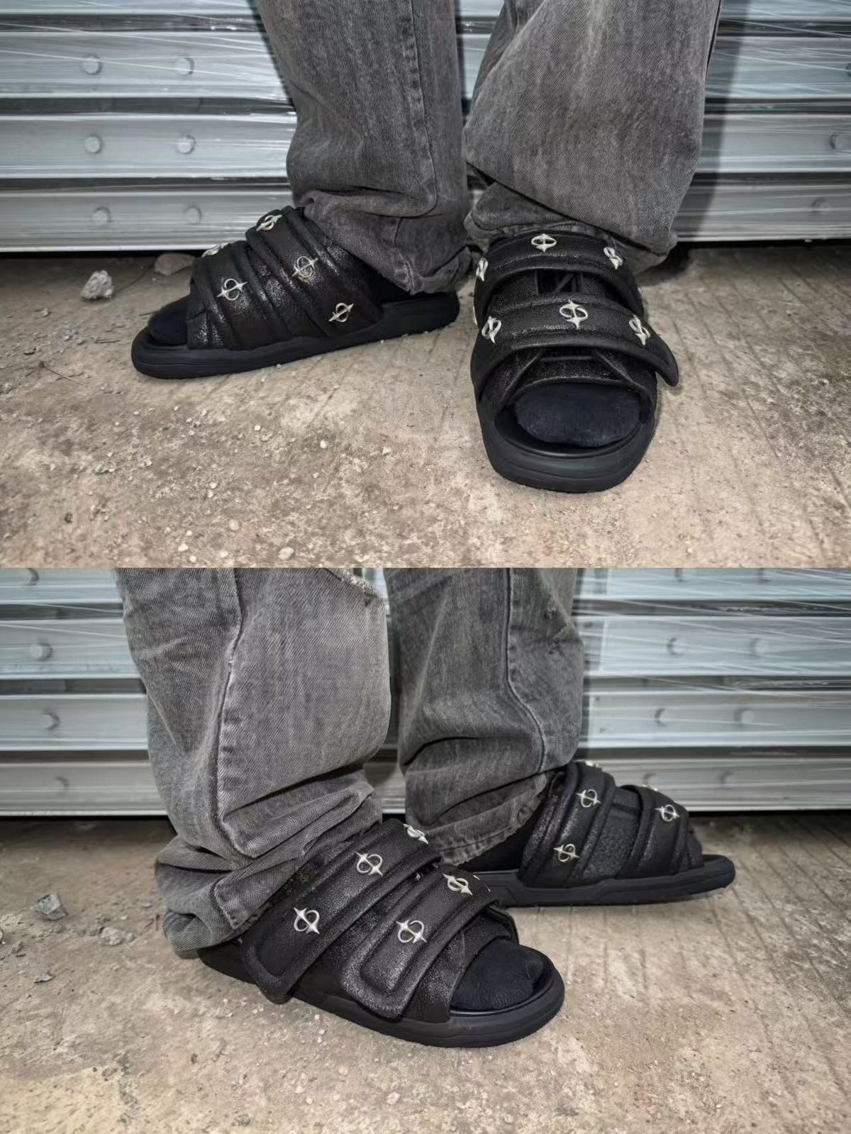LE LOSANGE VUTURE SANDALS