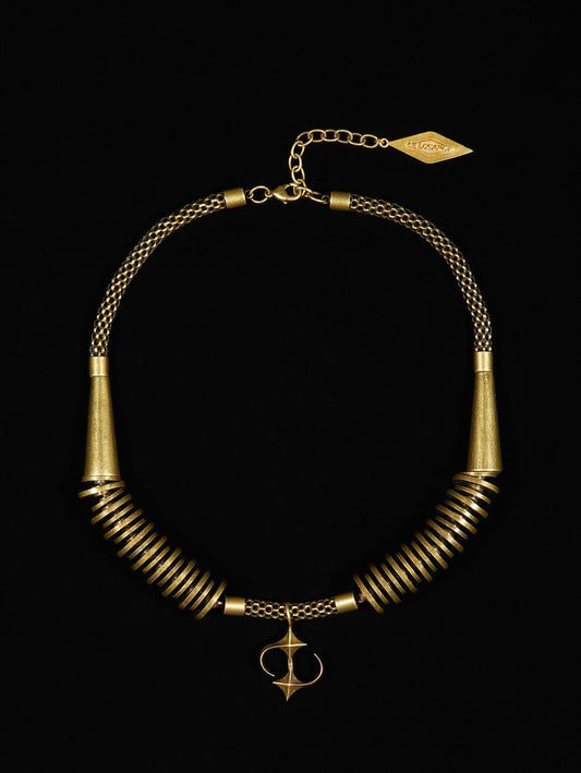 COPPER COIN SPARKLE NECKLACE