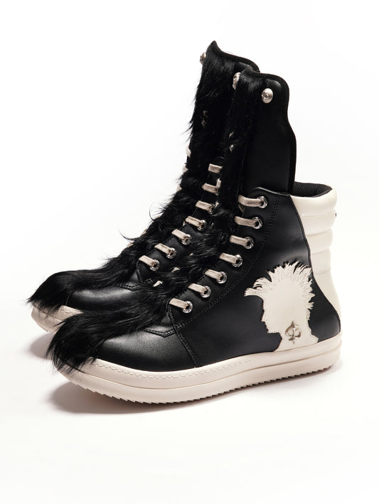 MOHAWK HORSEHAIR BOOTS